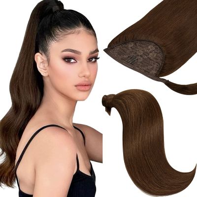 naturalny doczepiany kucyk 55 cm 100 gramów z indyjskich włosów